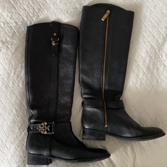 Tory Burch knee high boots - Picture 1 of 9